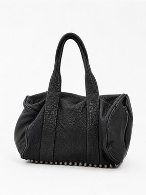 Alexander Wang Rocco Pebbled Leather Duffel